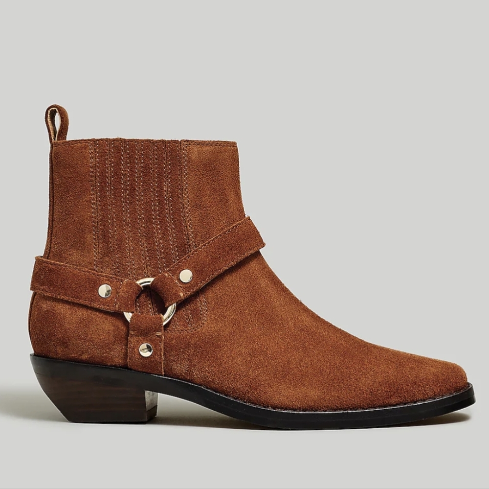 MADEWELL The Santiago Western Ankle Boot (W8.5) - Picture 2 of 7